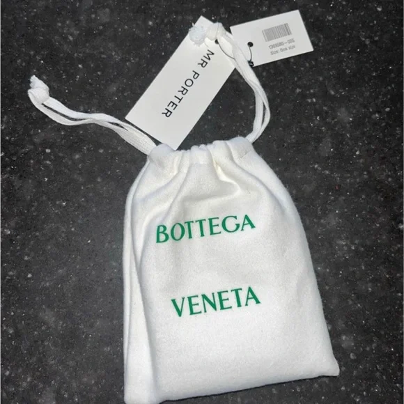Bottega Veneta Bifold Black Leather Wallet